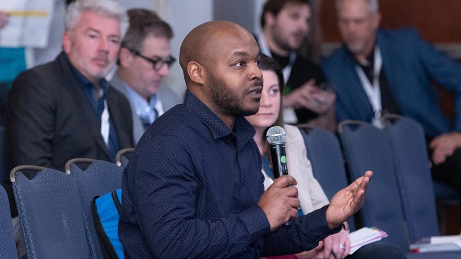 Audience interaction was an integral part of each panel discussion