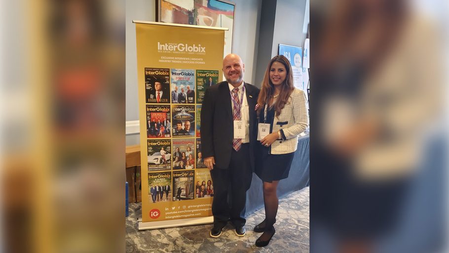 Buddy Rizer and Jasmine Bedi; InterGlobix Magazine was a media partner for the event