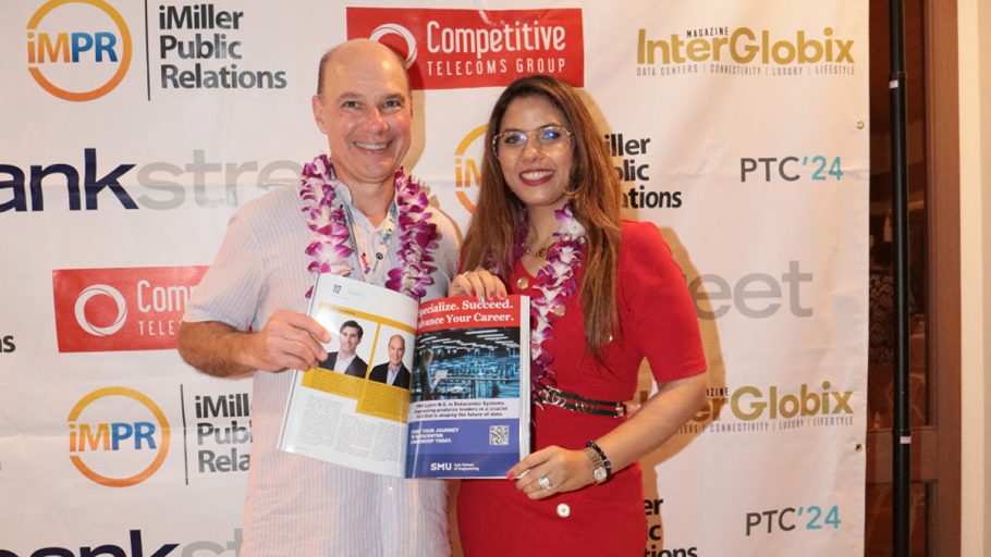 Jasmine Bedi and Paul Vasilopoulos showcasing the latest article written 
by Bank Street