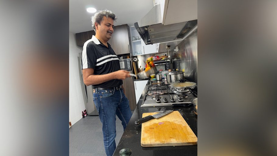 Cooking is Mayank’s passion